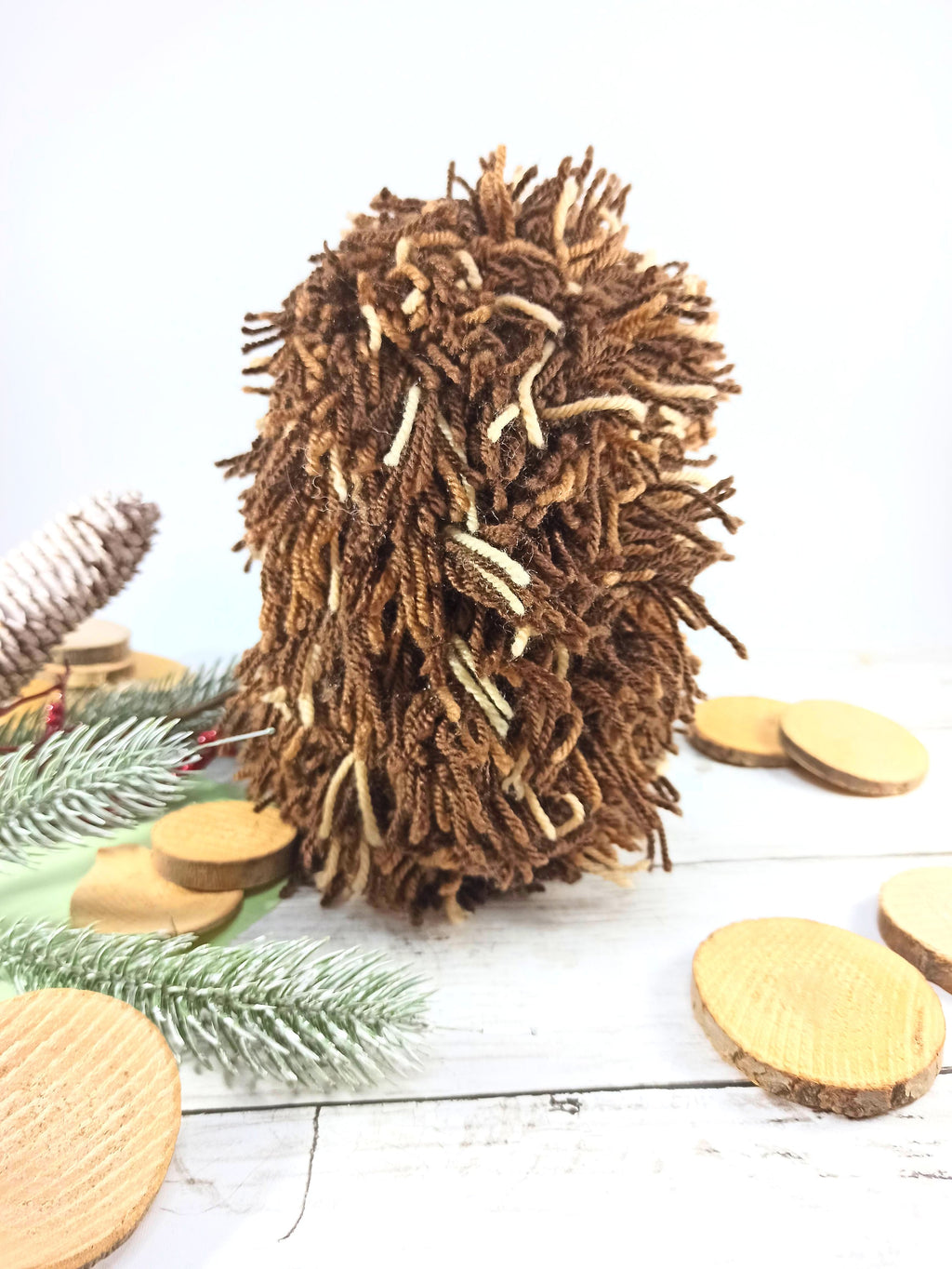 Crochet Hedgehog Plush: Handmade Woodland Animal Toy