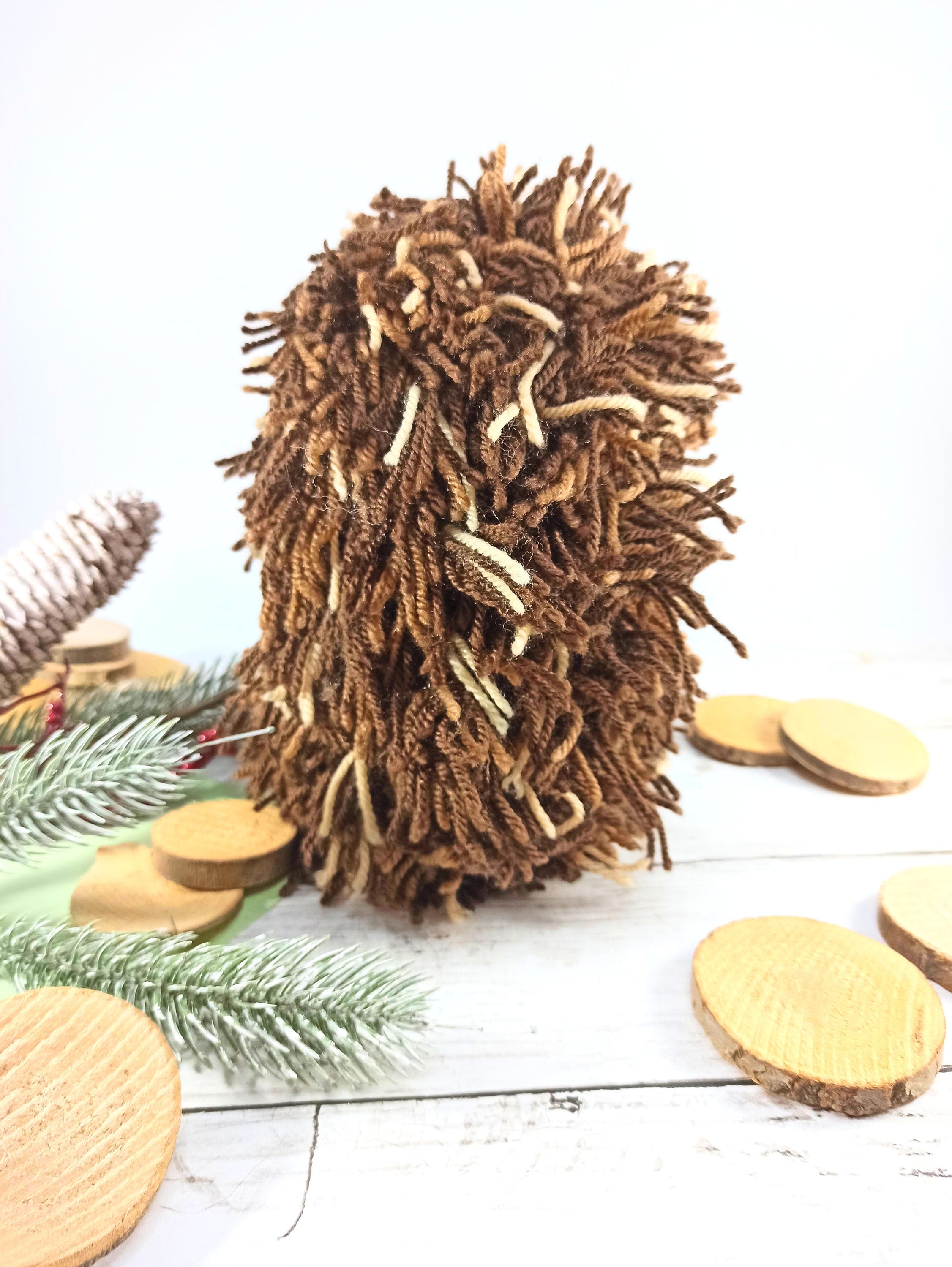 Crochet Hedgehog Plush: Handmade Woodland Animal Toy