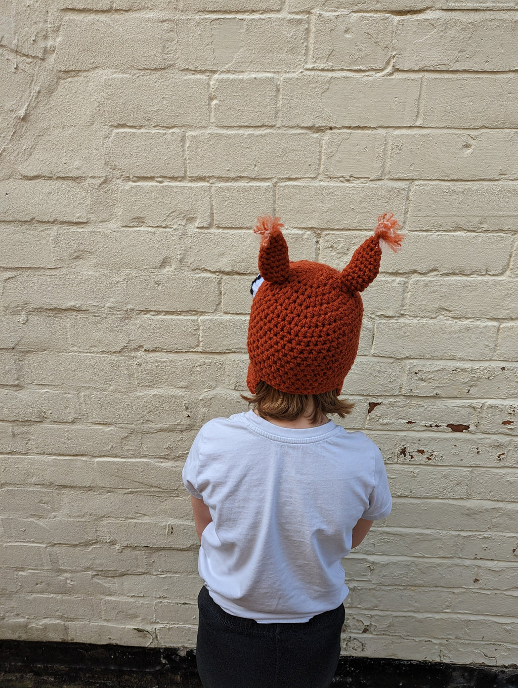 Crochet squirrel hat, winter novelty hat, newborn, child, toddler, adult sizes