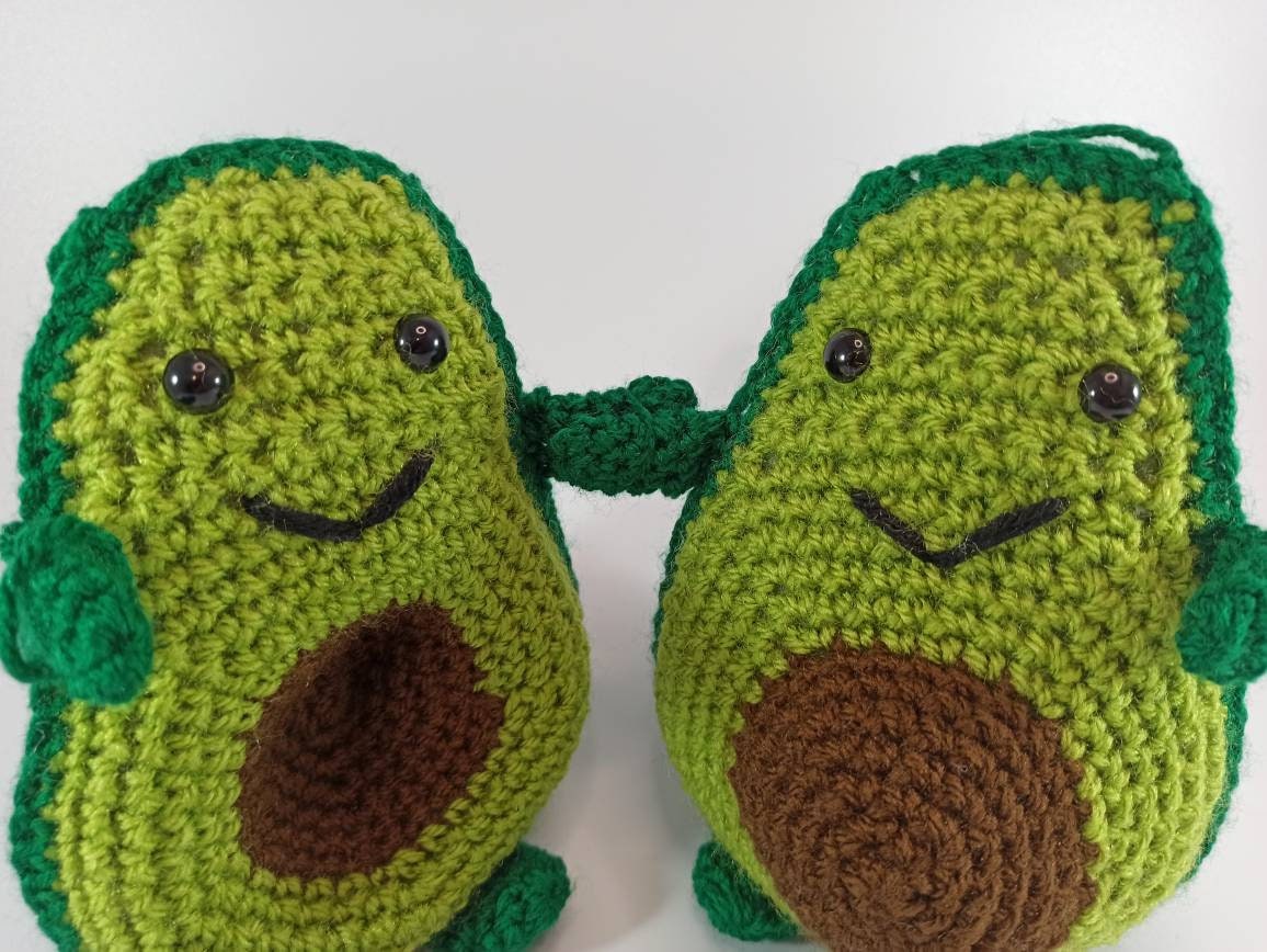 Cuddling avocados soft toy, cuddly plush gift stuffed stuffies plushies food game
