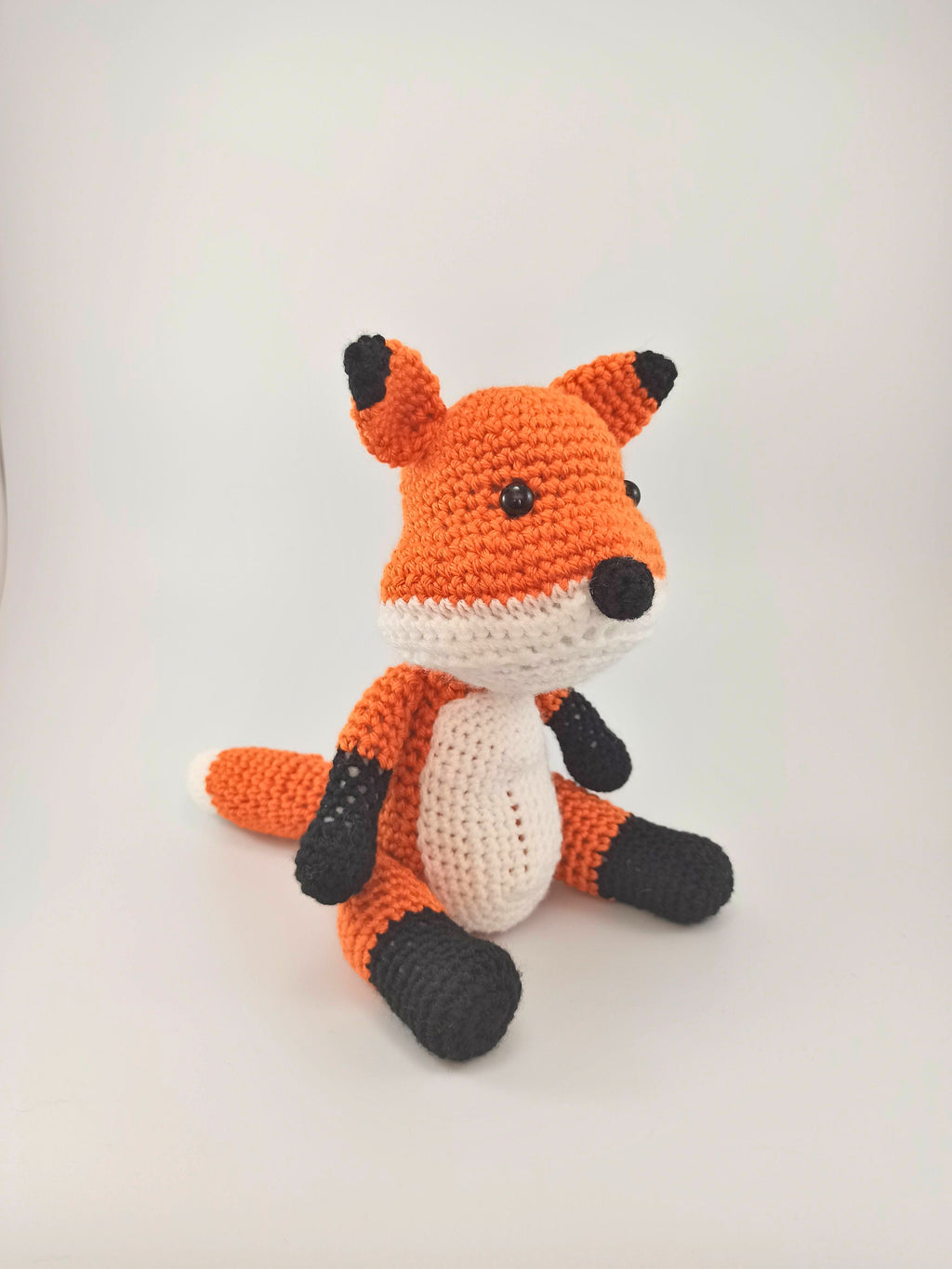 Crochet Fox Soft Toy: Cuddly Woodland Nursery Decor