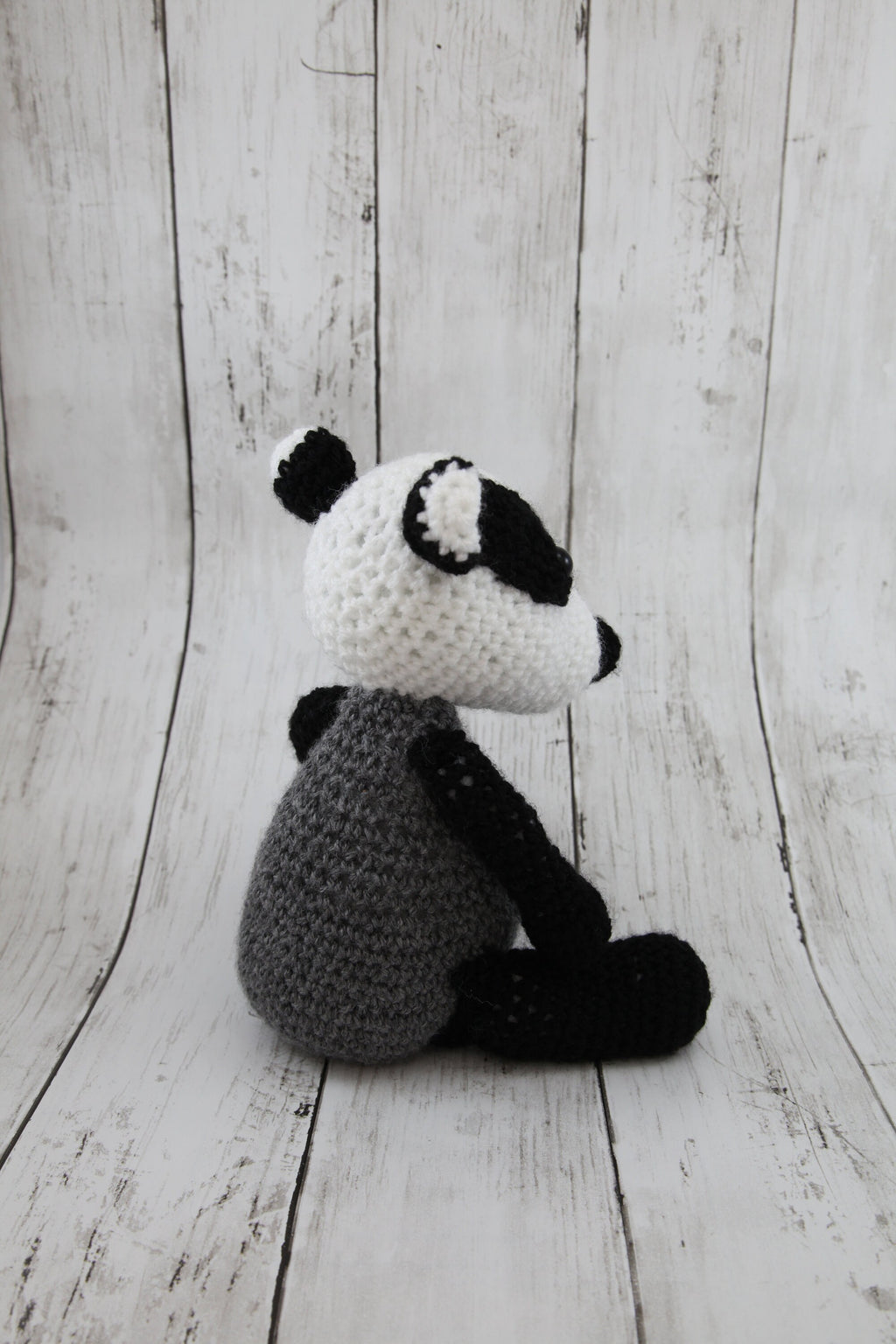 Cuddly Badger crochet soft toy, plush, handmade, plushies softies stuffed woodland decor gift children