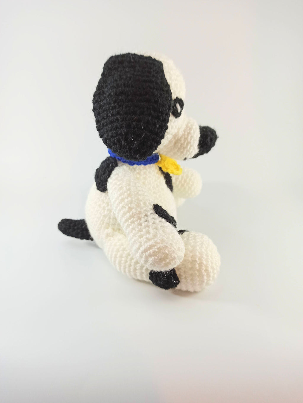Crochet Dalmation soft toy, dog cuddly toy, stuffed animal, plush gift