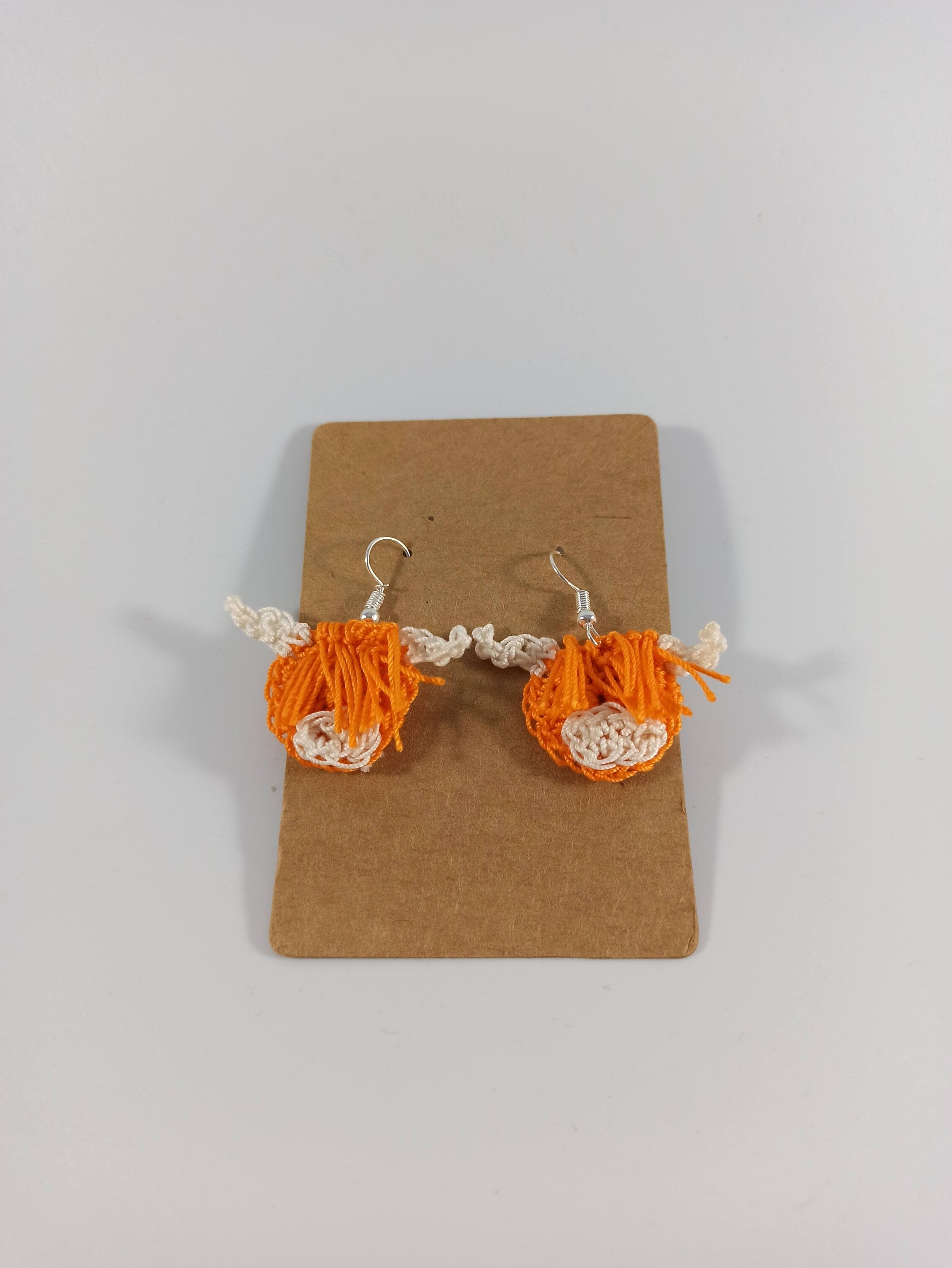 Boucles d'oreilles vaches écossaises des Highlands, cadeau crochet pour femmes et jeunes filles, bijoux écossais à suspendre