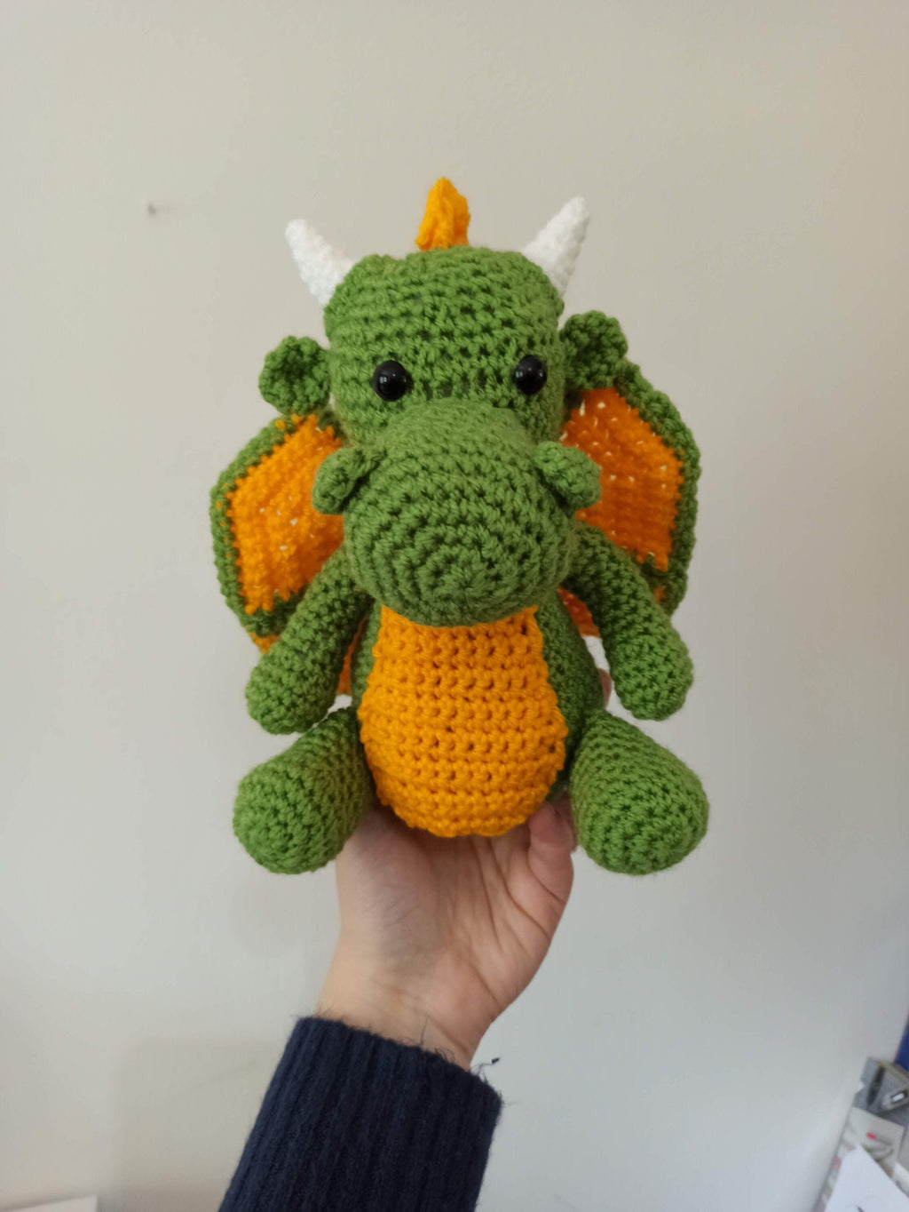Dragon Crochet pattern, soft toy, amigurumi pattern