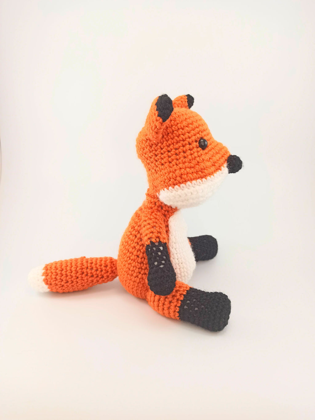 Crochet Fox Soft Toy: Cuddly Woodland Nursery Decor