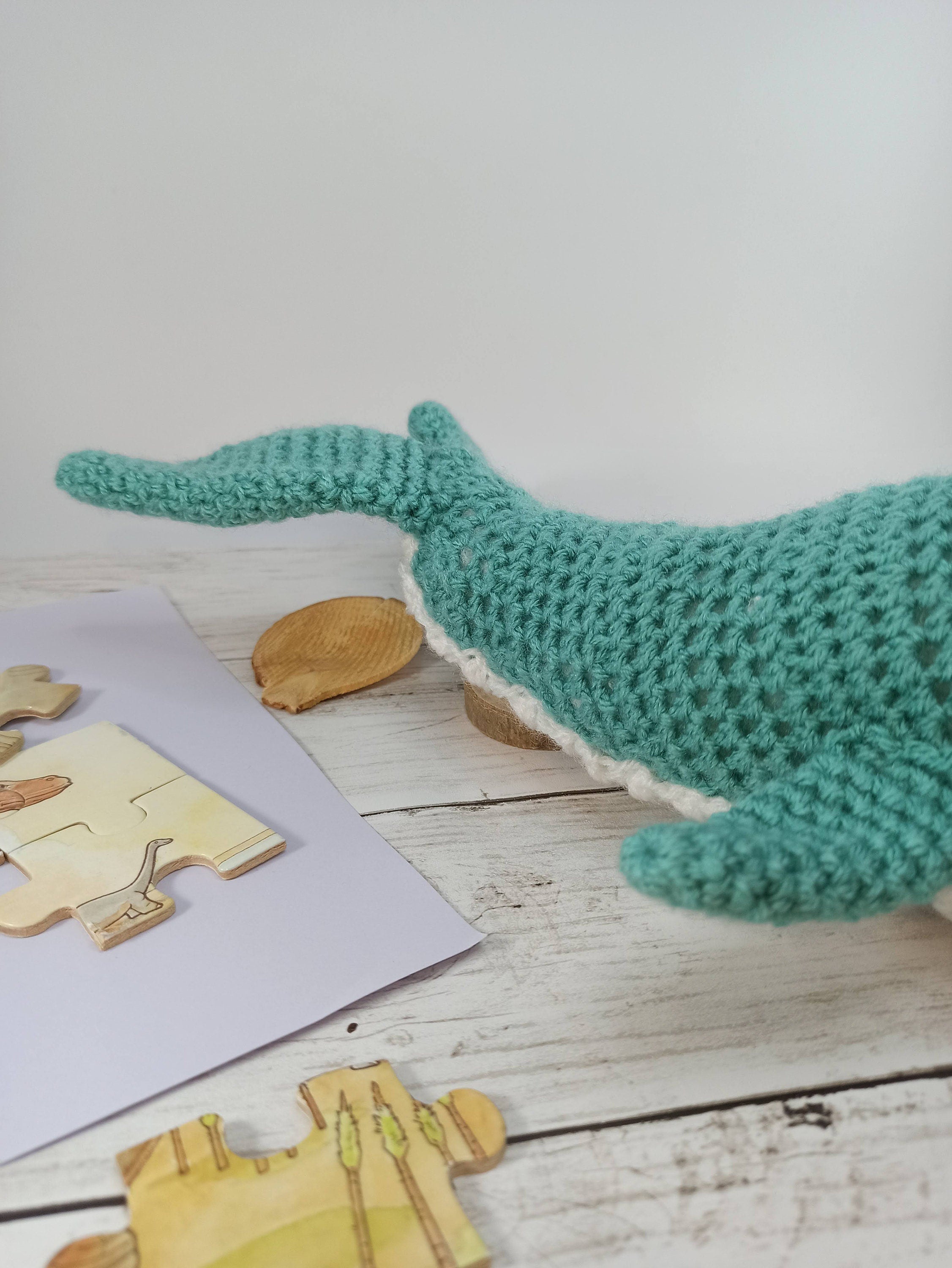 Crochet Whale Plush Toy: Handmade Cuddly Sea Creature