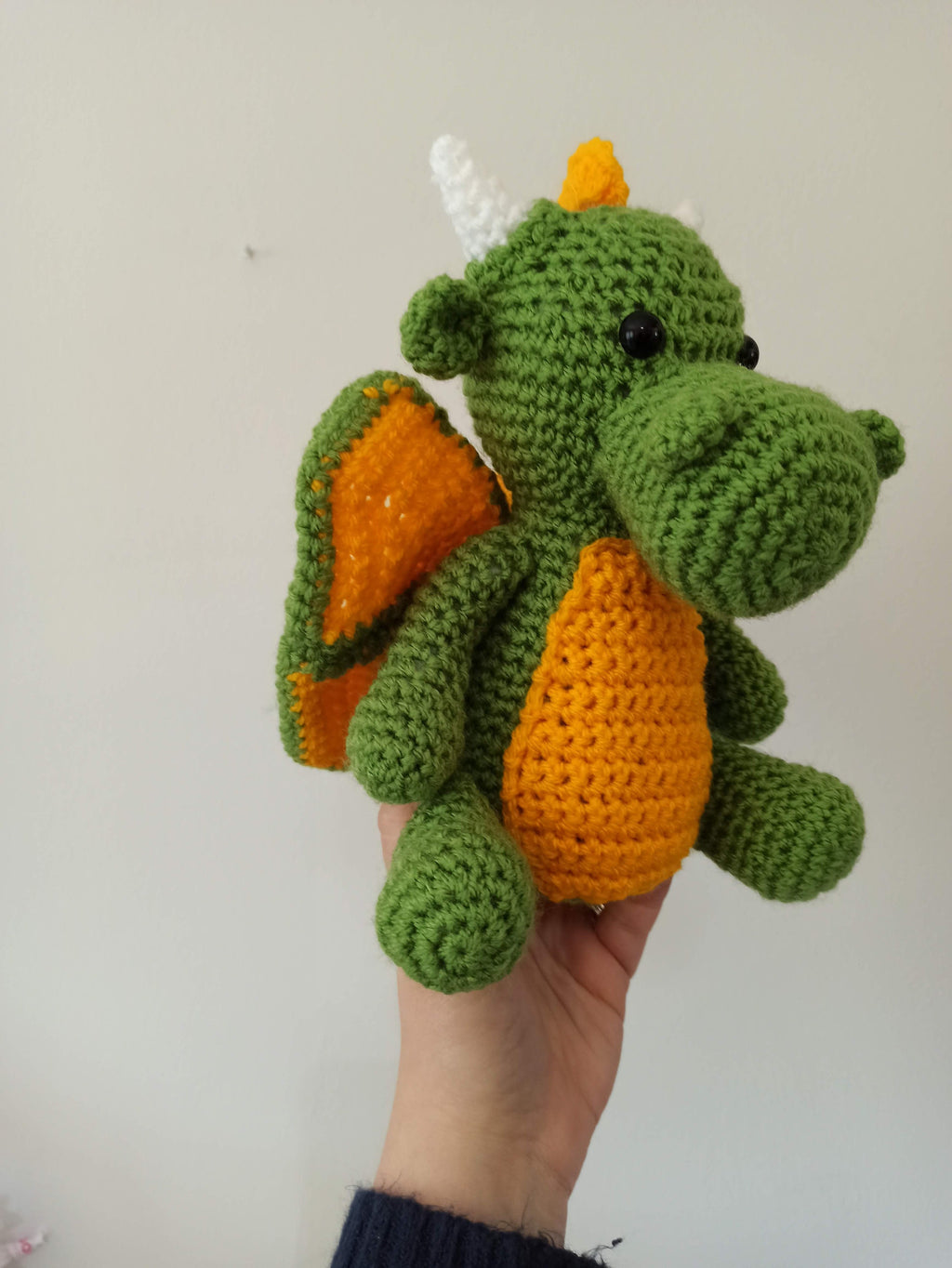 Dragon Crochet pattern, soft toy, amigurumi pattern