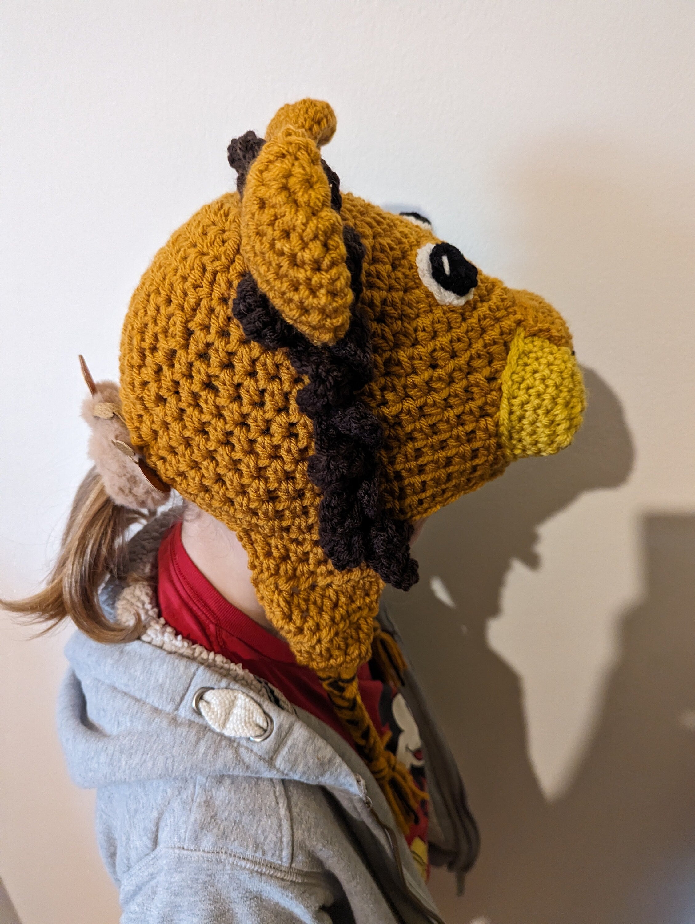 Crochet lion hat, winter novelty hat, newborn, child, toddler, adult sizes