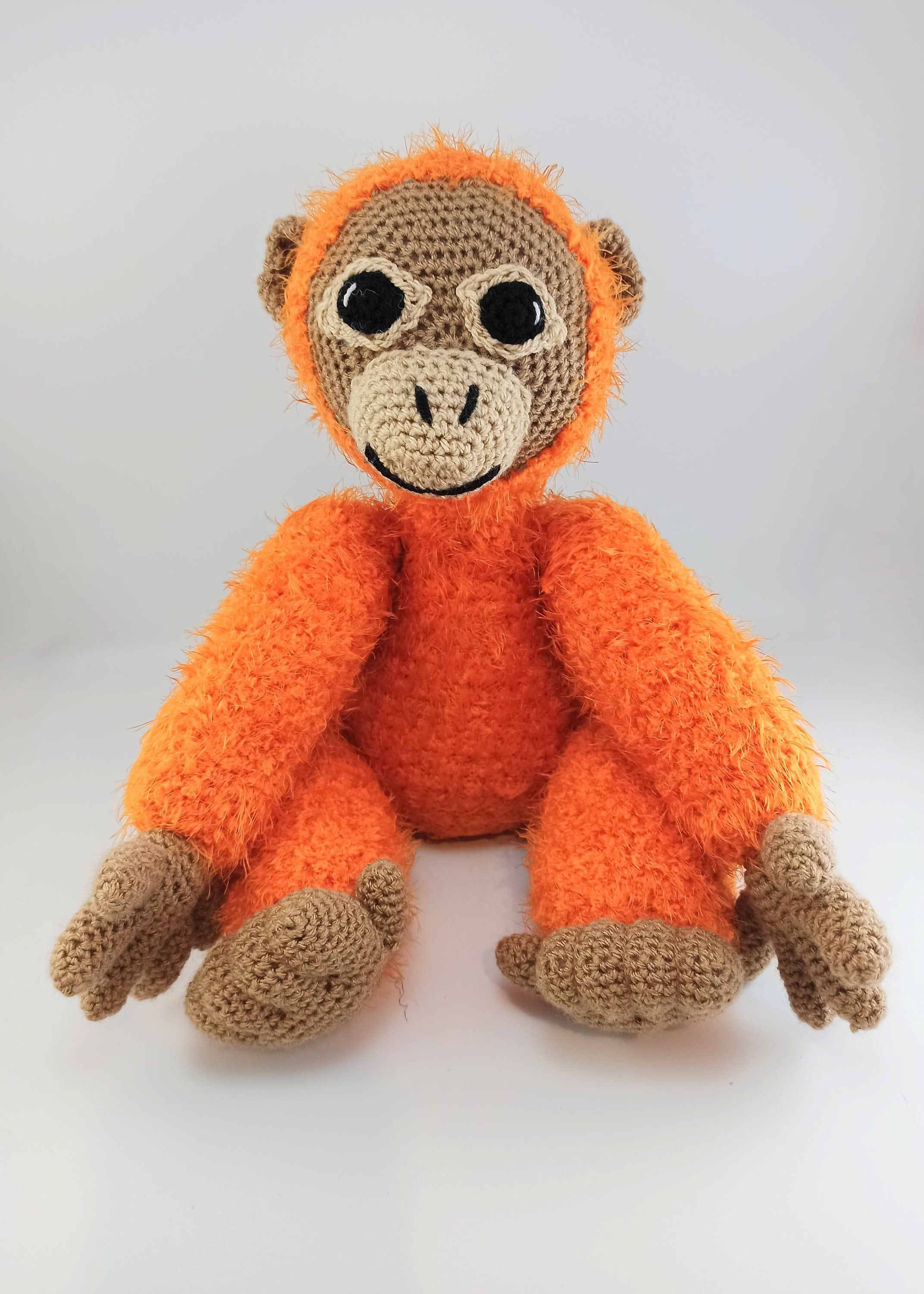Large cuddly orangutan, donation to charity, soft toy, large stuffed animal,