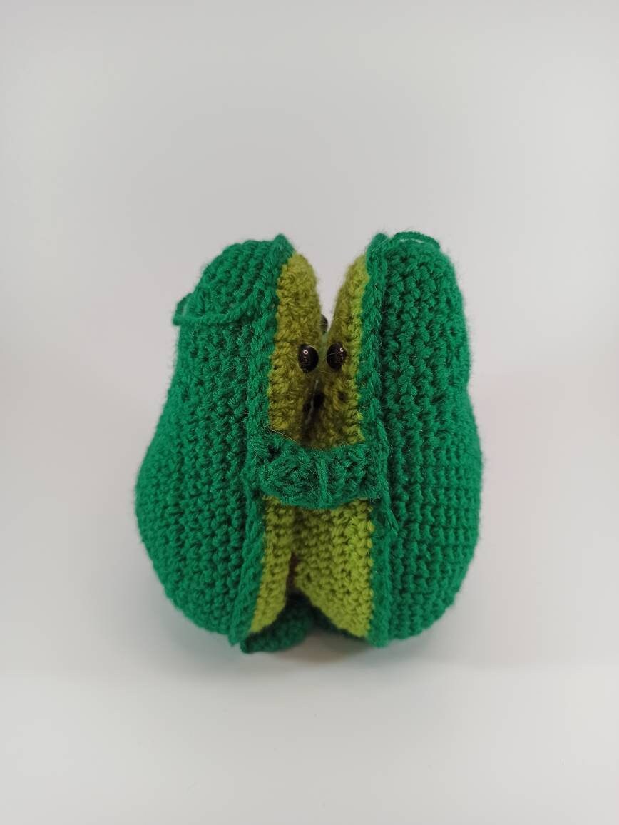 Cuddling avocados soft toy, cuddly plush gift stuffed stuffies plushies food game