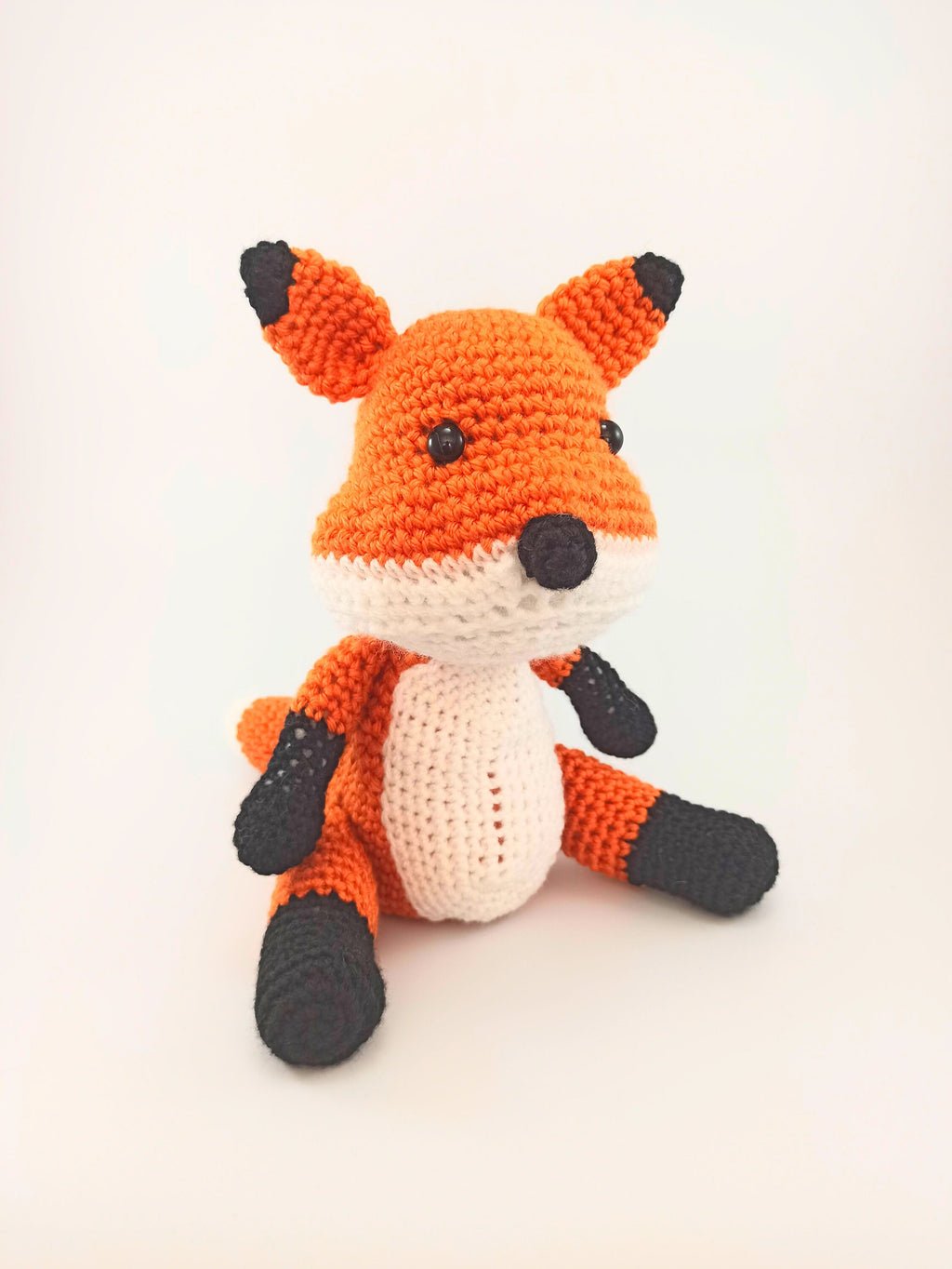 Crochet Fox Soft Toy: Cuddly Woodland Nursery Decor