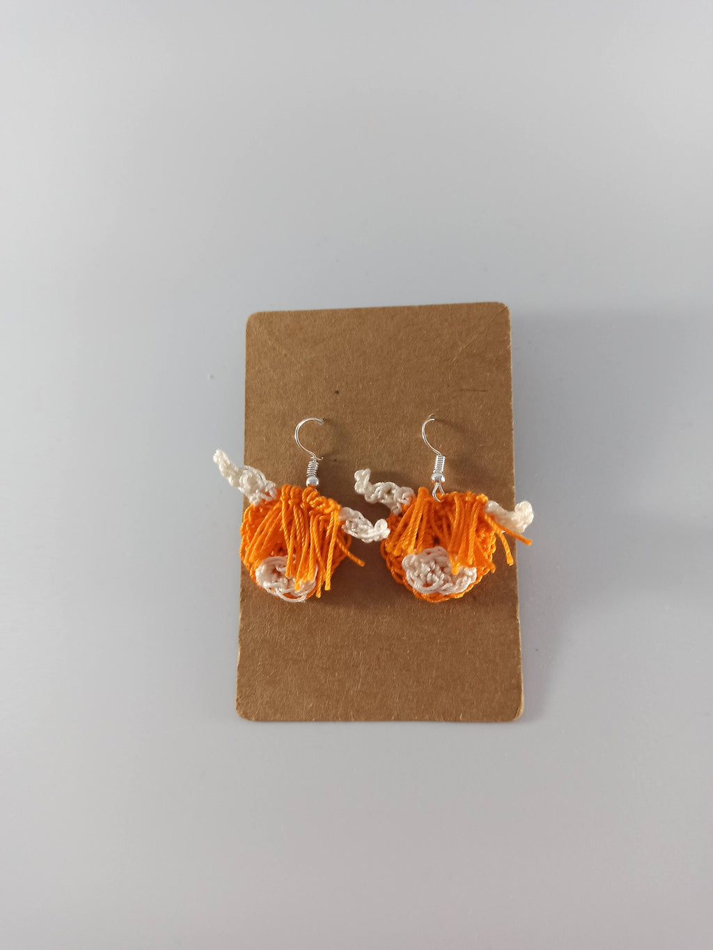 Boucles d'oreilles vaches écossaises des Highlands, cadeau crochet pour femmes et jeunes filles, bijoux écossais à suspendre