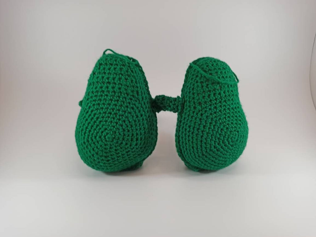 Cuddling avocados soft toy, cuddly plush gift stuffed stuffies plushies food game
