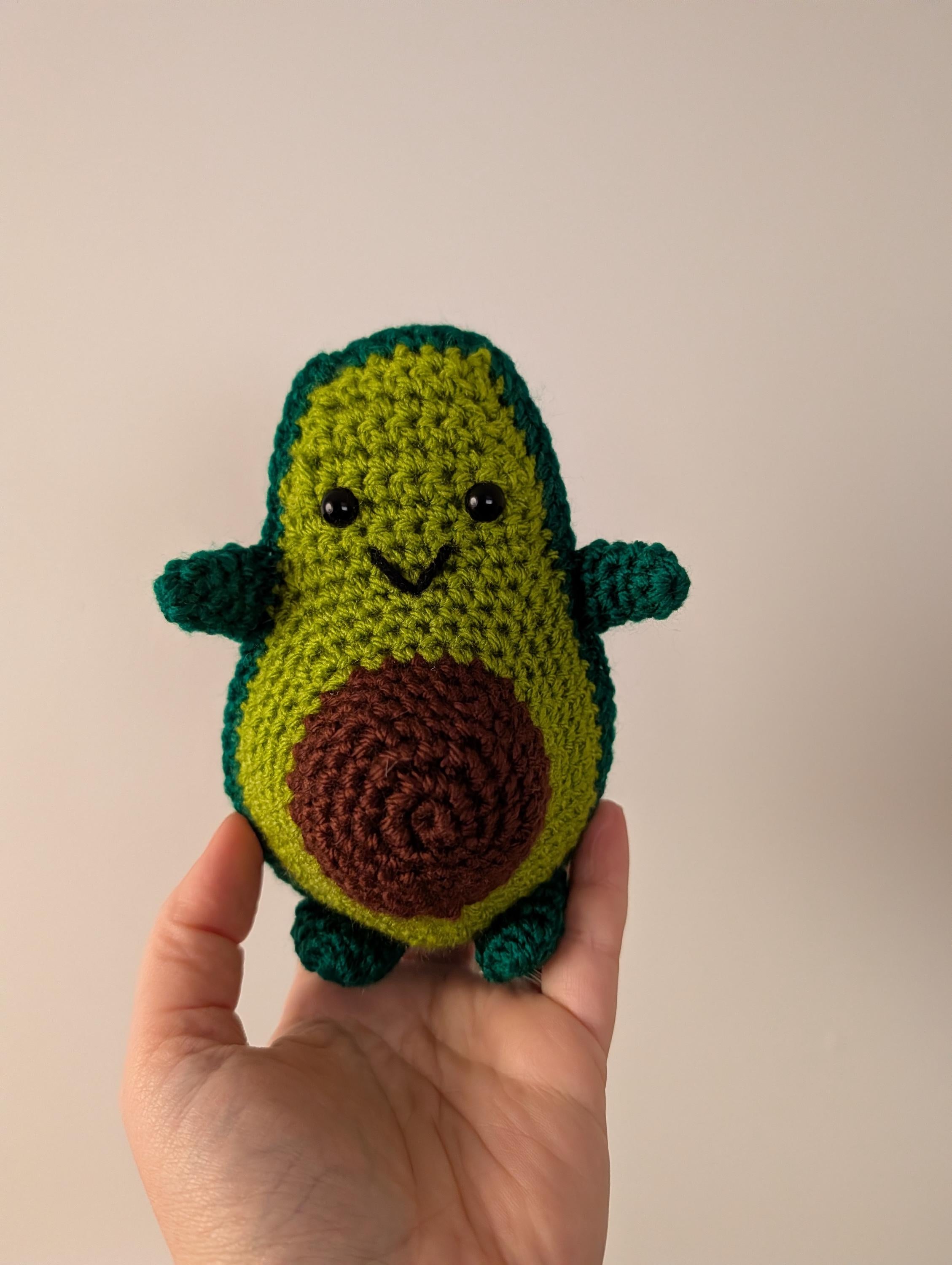 Crochet cuddly Avocado soft toy, plushies, softies, plush toys, foodie